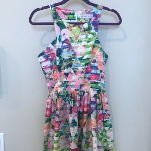 Milton Colored Mini Dress